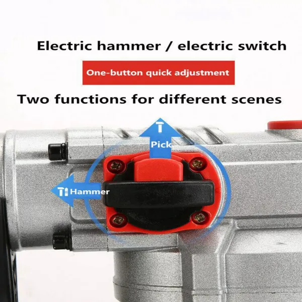 30 Cylinder 2200W Impact Drill Driver - Heavy Steel Multi-Function Electric Drill