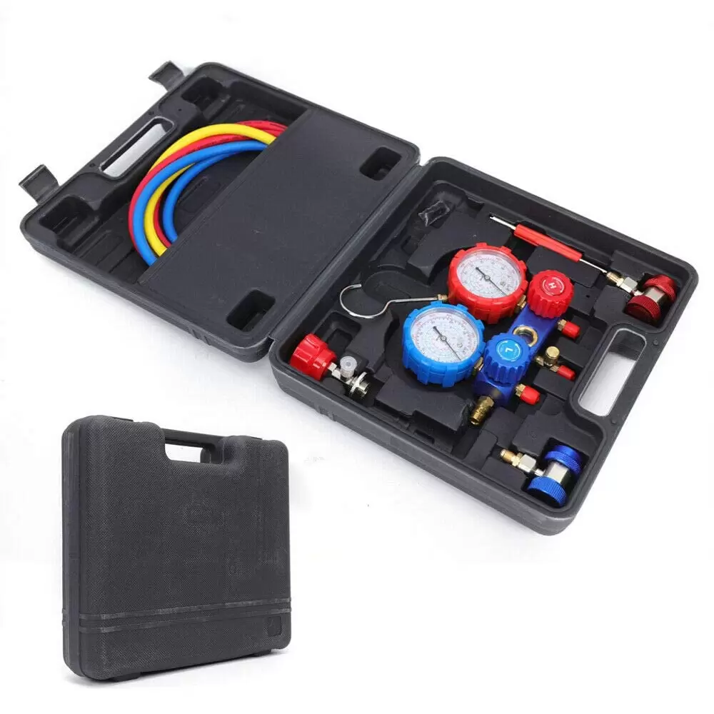 Manifold 2-Way Repair Kit for R410A R536A R134A R536G R636G Refrigerant Sturdy and Durable Repair Kit Manifold 2-Way Repair Kit for R410A R536A R134A R536G R636G Refrigerant Sturdy and Durable Repair Kit