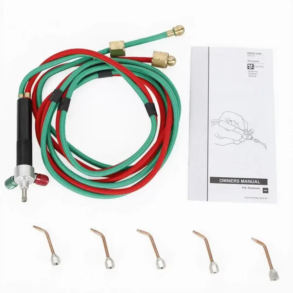 Autogenous soldering station 6000 °C Copper and aluminum torch for jewelry repair Manufacturing