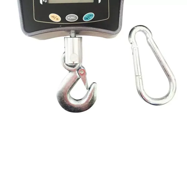 500 kg Electronic Scale with LCD Display 1100LB - Digital Hanging Hook