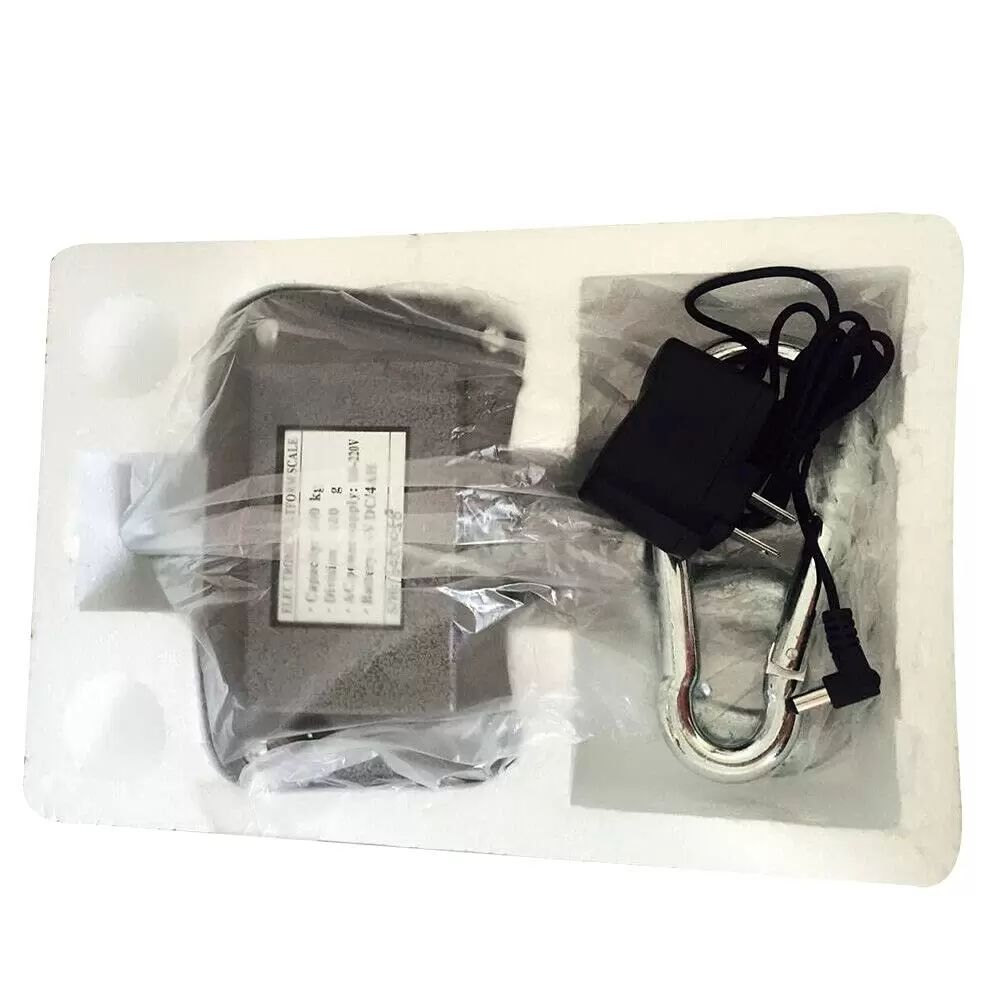 500 kg Electronic Scale with LCD Display 1100LB - Digital Hanging Hook 500 kg Electronic Scale with LCD Display 1100LB - Digital Hanging Hook