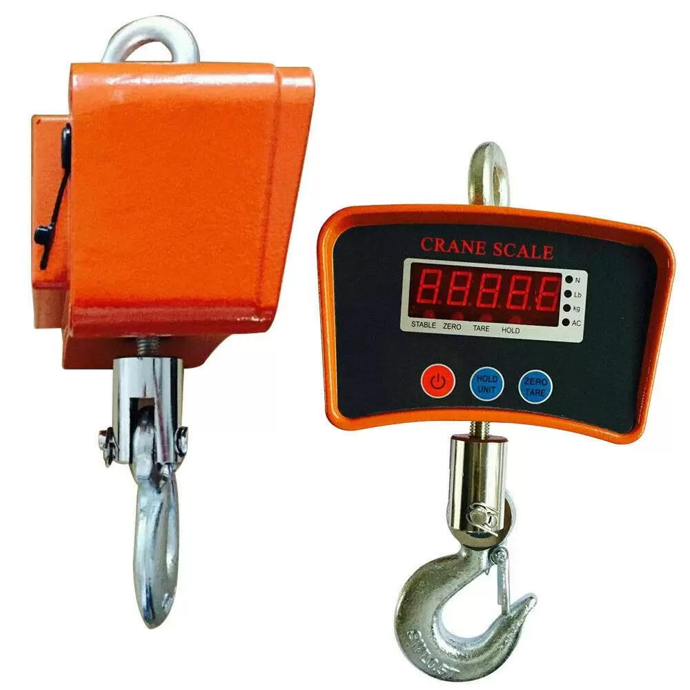 Crane Scale Hanging Scale Heavy Duty Industrial Load Scale 500KG / 1100LBS