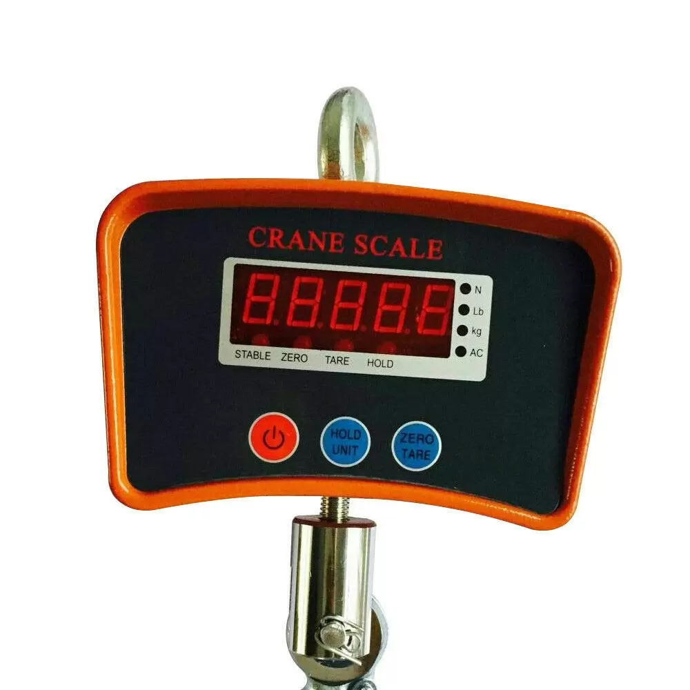 Crane Scale Hanging Scale Heavy Duty Industrial Load Scale 500KG / 1100LBS