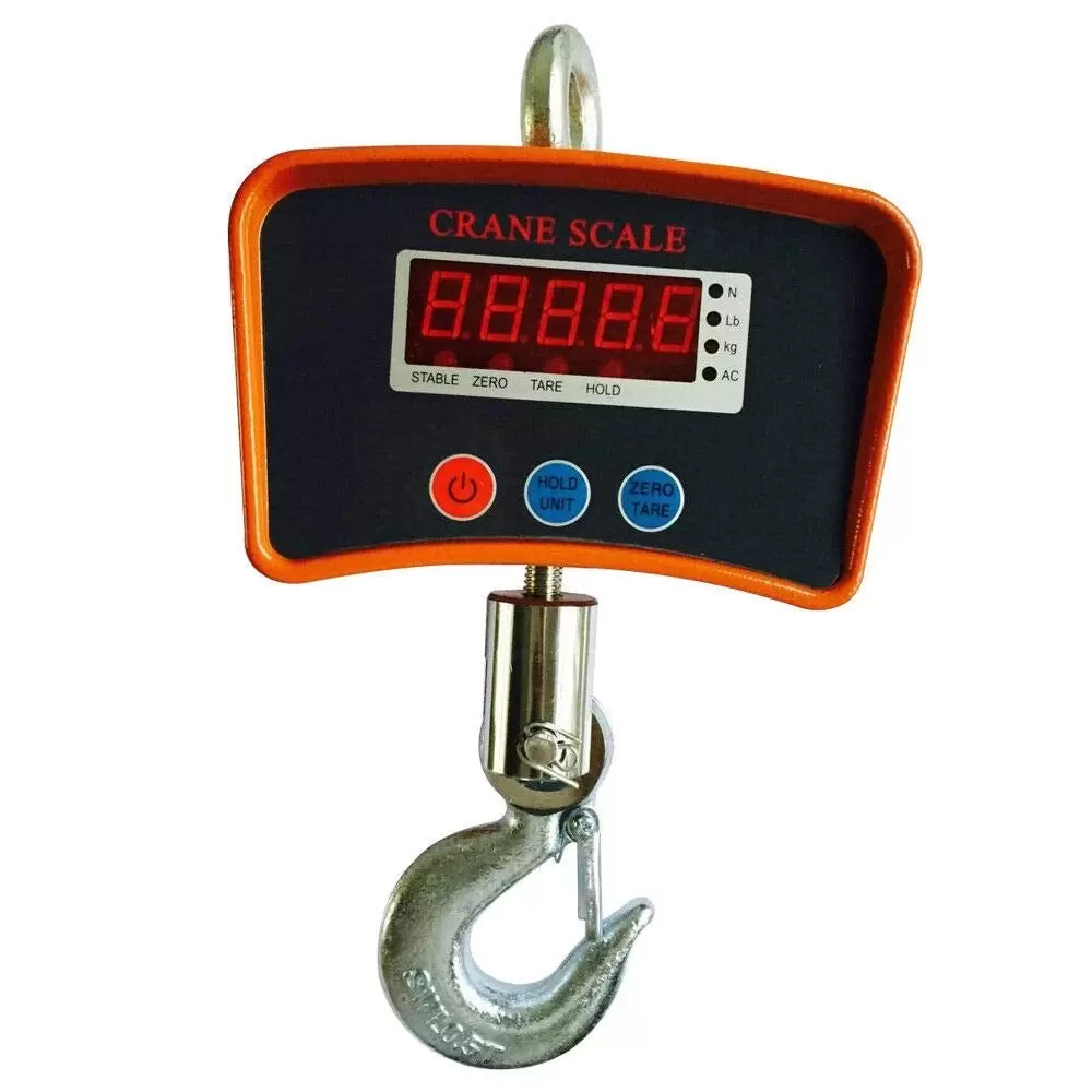 Crane Scale Hanging Scale Heavy Duty Industrial Load Scale 500KG / 1100LBS Crane Scale Hanging Scale Heavy Duty Industrial Load Scale 500KG / 1100LBS