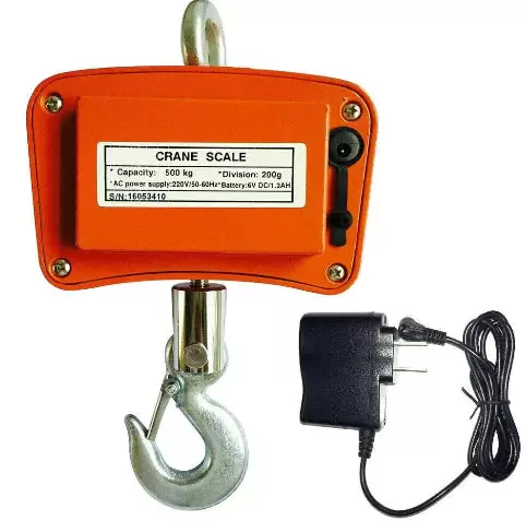 Crane Scale Hanging Scale Heavy Duty Industrial Load Scale 500KG / 1100LBS