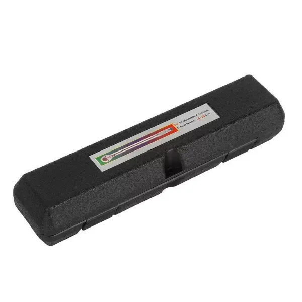 1/4" Torque Wrench, Calibrated Drive, 5-25 Nm, Professional Torque, Adjustable Ratchet, for Auto Repair, with Case