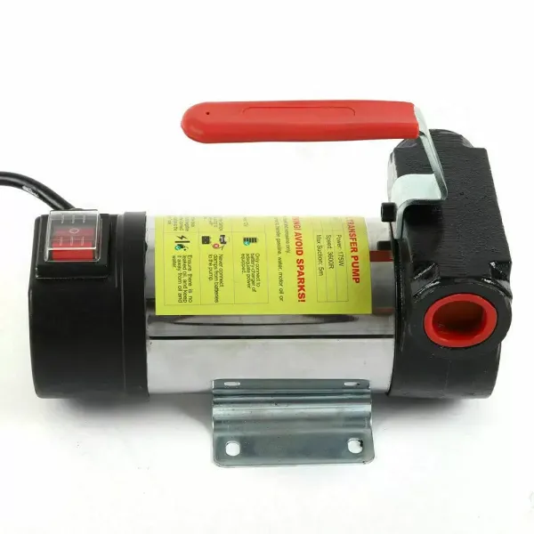 Diesel Pump Oil Transfer Pump 175W Heating Oil Pump Self-Priming Oil Pump With Automatic Gun 50L/Min 3500 RPM (175w 50L/min/PVC outlet hose) Diesel Pump Oil Transfer Pump 175W Heating Oil Pump Self-Priming Oil Pump With Automatic Gun 50L/Min 3500 RPM (175w 50L/min/PVC outlet hose)