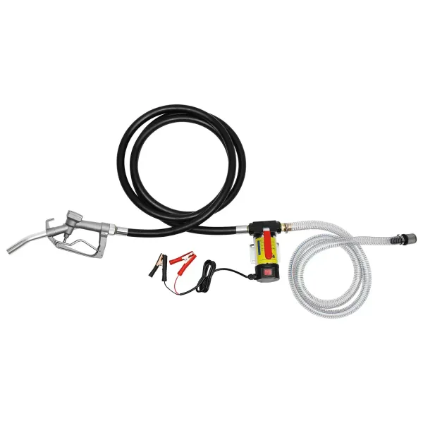 Self-priming Diesel Pump With Automatic Dispensing Gun Fuel Oil Pump With Gun And 4 M Hose Biodiesel Filter For Filling Or Emptying Diesel Self-priming Diesel Pump With Automatic Dispensing Gun Fuel Oil Pump With Gun And 4 M Hose Biodiesel Filter For Filling Or Emptying Diesel
