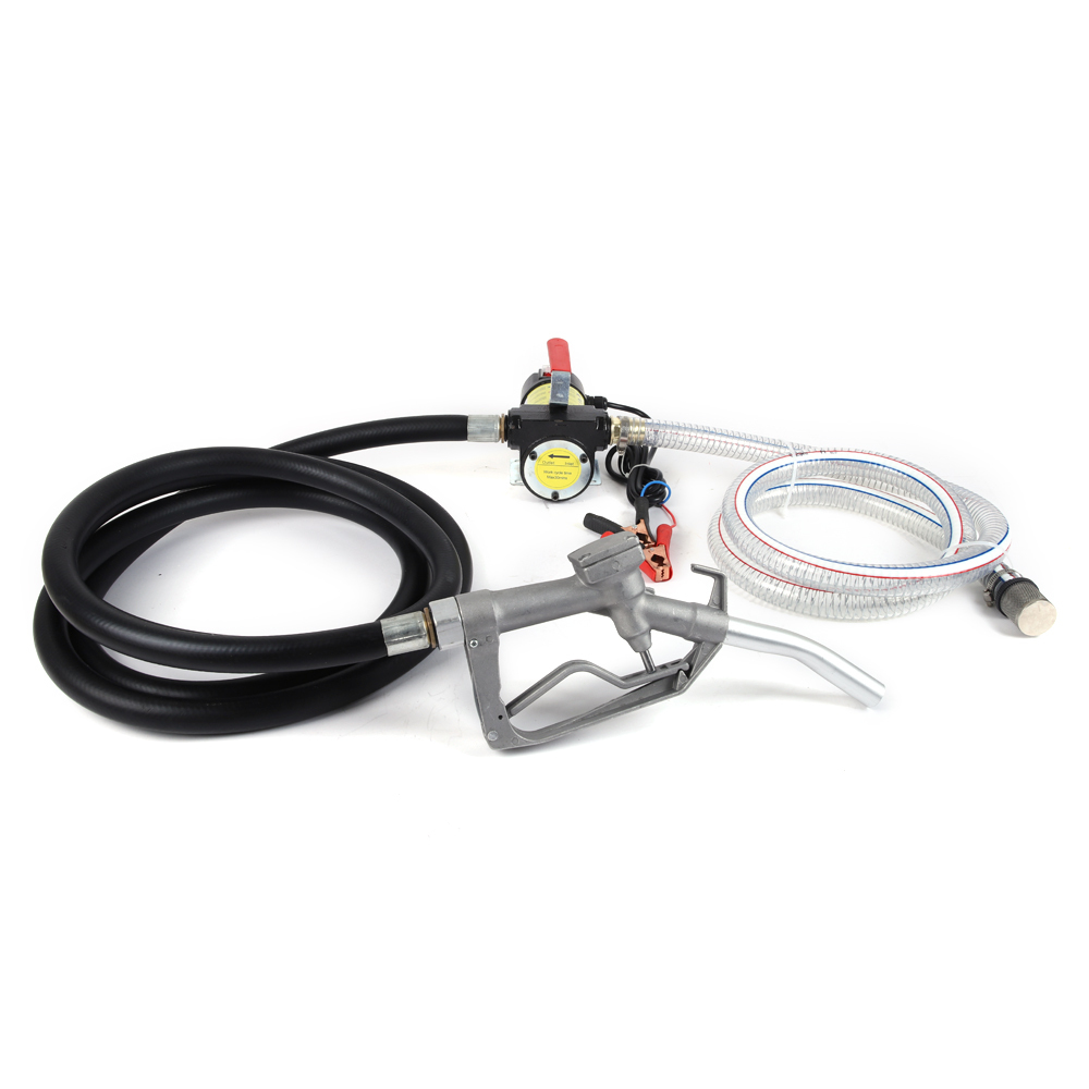 Self-priming Diesel Pump With Automatic Dispensing Gun Fuel Oil Pump With Gun And 4 M Hose Biodiesel Filter For Filling Or Emptying Diesel
