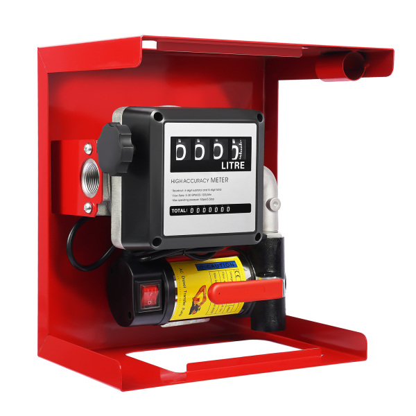 Self-priming Diesel Transfer Pump 230V  50L/min Fuel Pump Oil Pump For Vehicles Construction Sites Farms Tensile Resistance Rust Resistance  Sunproof  Snowproof
