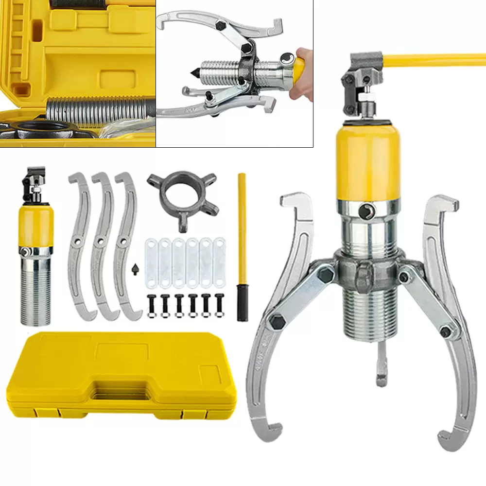 20T Hydraulic Gear Puller, 3 Jaw Hydraulic Gear Puller Kit Jaw Puller Separator 20T Hydraulic Gear Puller, 3 Jaw Hydraulic Gear Puller Kit Jaw Puller Separator
