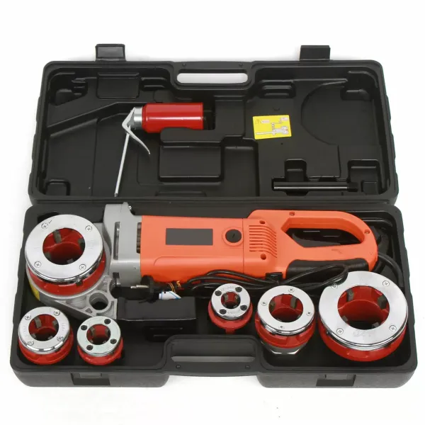 Electric Tapping Kit - 1800W - 50Hz - 2800RPM - Portable Pipe Cutter with 1/2-2" Electric Tapping Kit - 1800W - 50Hz - 2800RPM - Portable Pipe Cutter with 1/2-2"