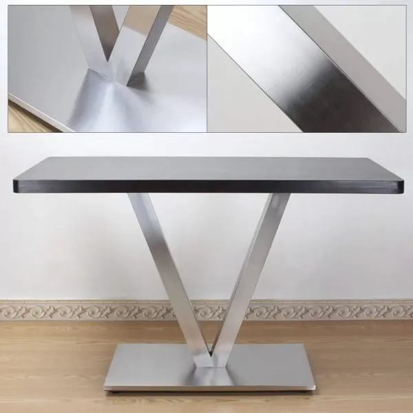 Stainless Steel V-shape Table Legs Table Feet 70cm Suitable for Coffee Tables Dining Tables Kitchen Tables Computer Tables