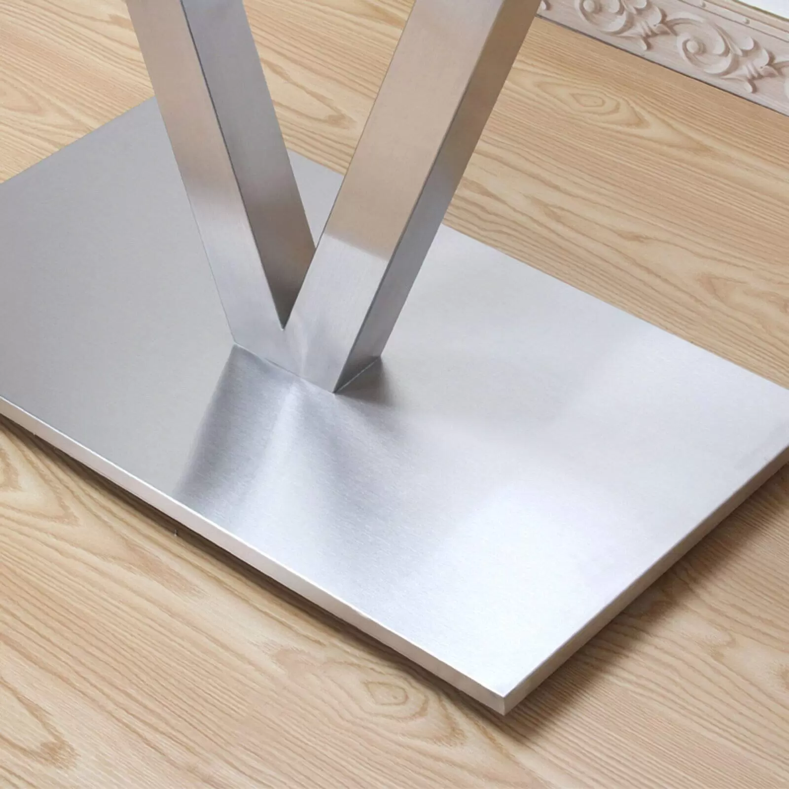 Stainless Steel V-shape Table Legs Table Feet 70cm Suitable for Coffee Tables Dining Tables Kitchen Tables Computer Tables Stainless Steel V-shape Table Legs Table Feet 70cm Suitable for Coffee Tables Dining Tables Kitchen Tables Computer Tables