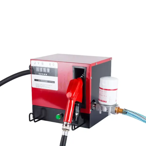 Self-priming Diesel Pump 550 W - Automatic shut-off - Fuel Oil Pump 60 l/min Diesel Pump Diesel Fuel for Vehicles Outdoor Fuel-powered Equipment