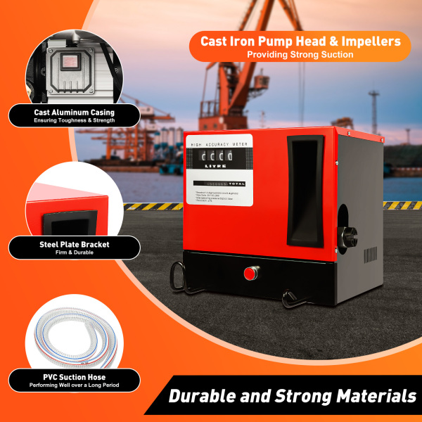 Self-priming Diesel Pump 550 W - Automatic shut-off - Fuel Oil Pump 60 l/min Diesel Pump Diesel Fuel for Vehicles Outdoor Fuel-powered Equipment Self-priming Diesel Pump 550 W - Automatic shut-off - Fuel Oil Pump 60 l/min Diesel Pump Diesel Fuel for Vehicles Outdoor Fuel-powered Equipment