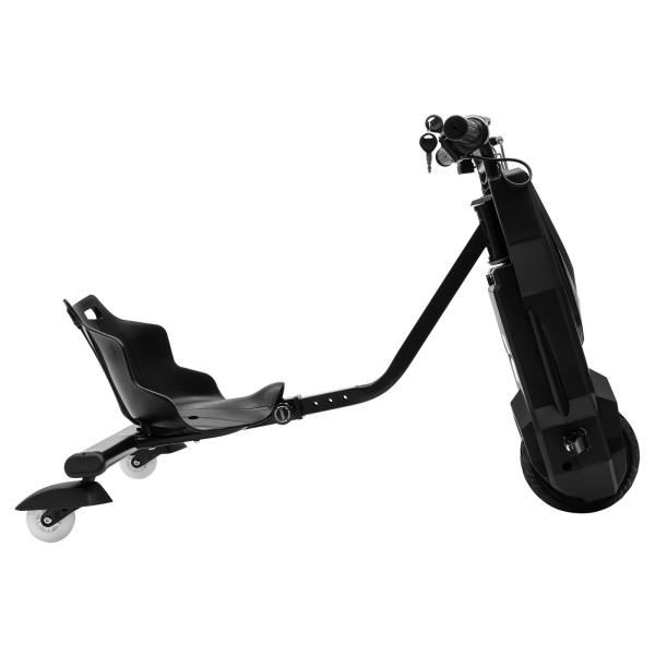Driving Scooter Drift Scooter for Kids 360° E-Scooter Drifting GoKart Drifter Tricycle Trike 250W For Children Between 3.28-5.57ft Black