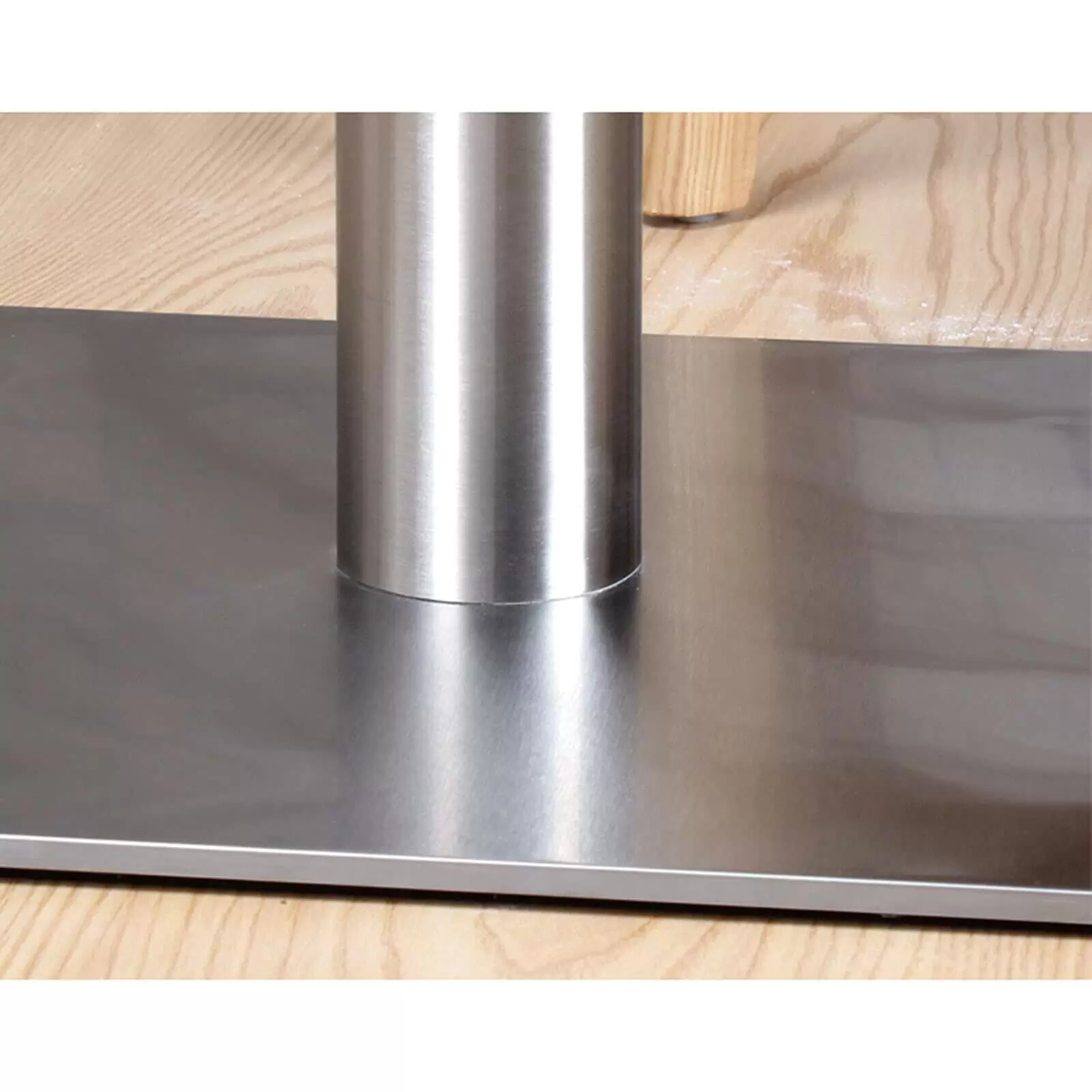CNCEST-Square Stainless Steel Table Legs 72cm Attractive Table Foot Stainless Steel Bistro Table Restaurant Furniture High Stability CNCEST-Square Stainless Steel Table Legs 72cm Attractive Table Foot Stainless Steel Bistro Table Restaurant Furniture High Stability