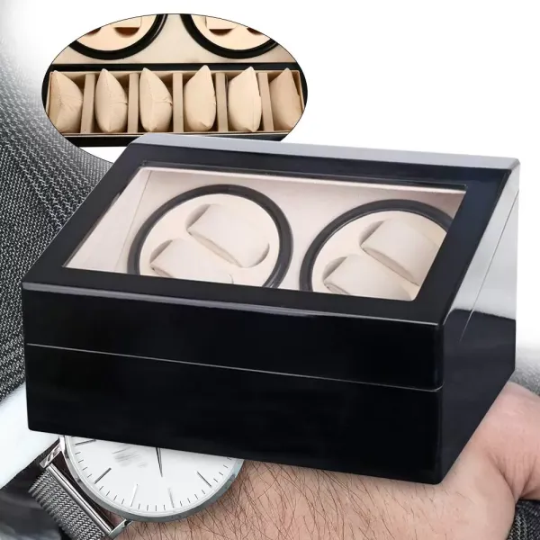 Automatic watch winder for 4+6 automatic watches