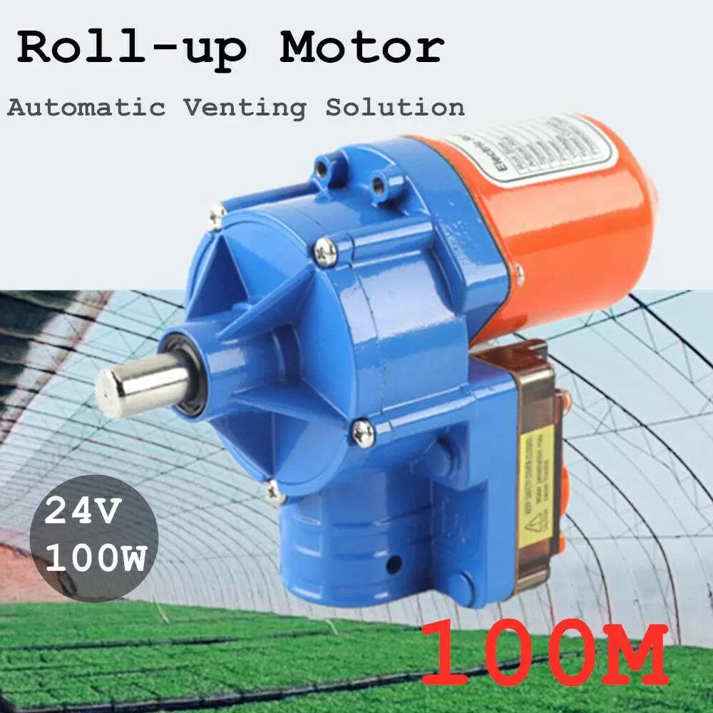 Electric Motor Greenhouse Frame Shed Roll Up Motor Automatic Venting Solution 100M for Breeding Greenhouses Chicken House Greenhouses Electric Motor Greenhouse Frame Shed Roll Up Motor Automatic Venting Solution 100M for Breeding Greenhouses Chicken House Greenhouses