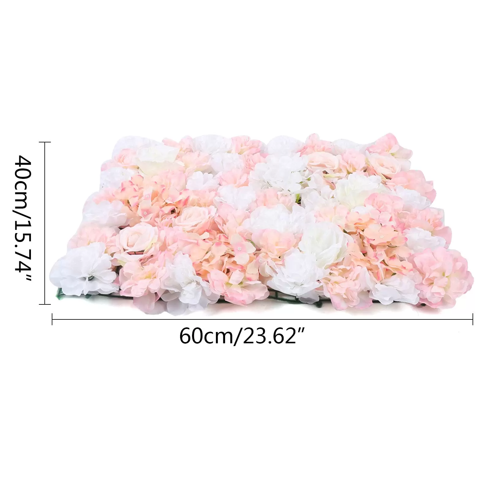 6 Pcs Artificial Rose Flower Walls for Wedding Streets Backdrop Decoration 6 Pcs Artificial Rose Flower Walls for Wedding Streets Backdrop Decoration