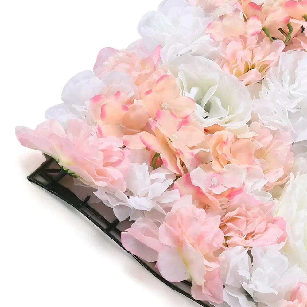 6 Pcs Artificial Rose Flower Walls for Wedding Streets Backdrop Decoration 6 Pcs Artificial Rose Flower Walls for Wedding Streets Backdrop Decoration