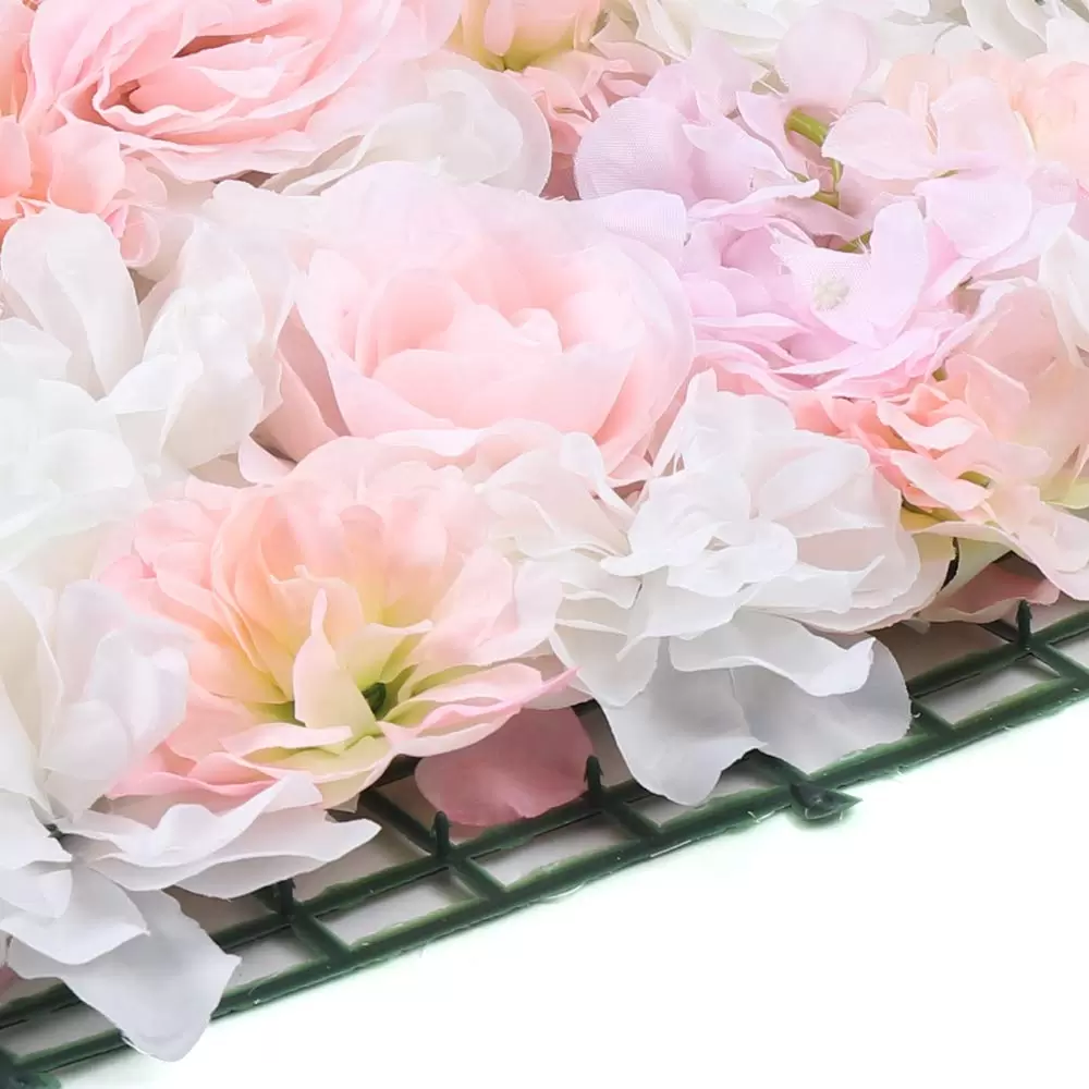 12 pcs Artificial Silk Flower Wall Panel Wedding Photography Venue Flower Wall Panel Floral Backdrop for Wedding Road Decoration Party Baby Girl Room 40x60cm 12 pcs Artificial Silk Flower Wall Panel Wedding Photography Venue Flower Wall Panel Floral Backdrop for Wedding Road Decoration Party Baby Girl Room 40x60cm