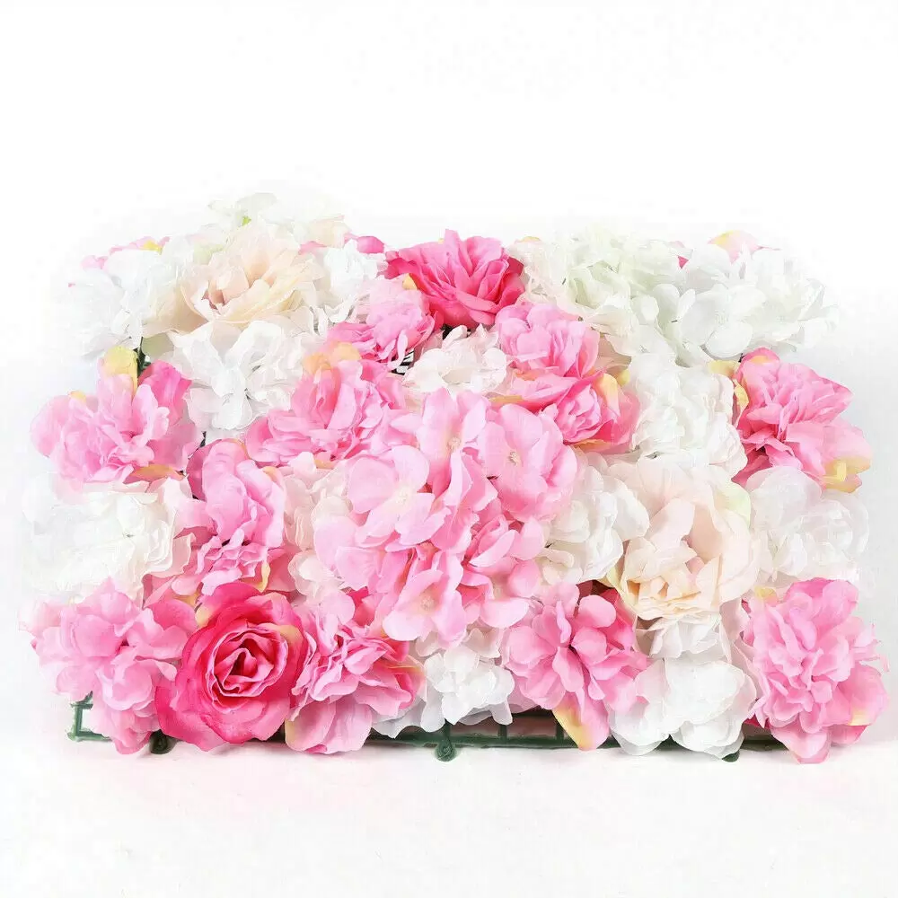 15pcs Artificial Flowers for Wedding Decoration 40x60cm Dark Pink