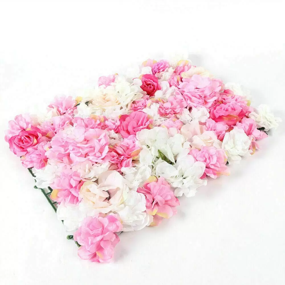 15pcs Artificial Flowers for Wedding Decoration 40x60cm Dark Pink 15pcs Artificial Flowers for Wedding Decoration 40x60cm Dark Pink
