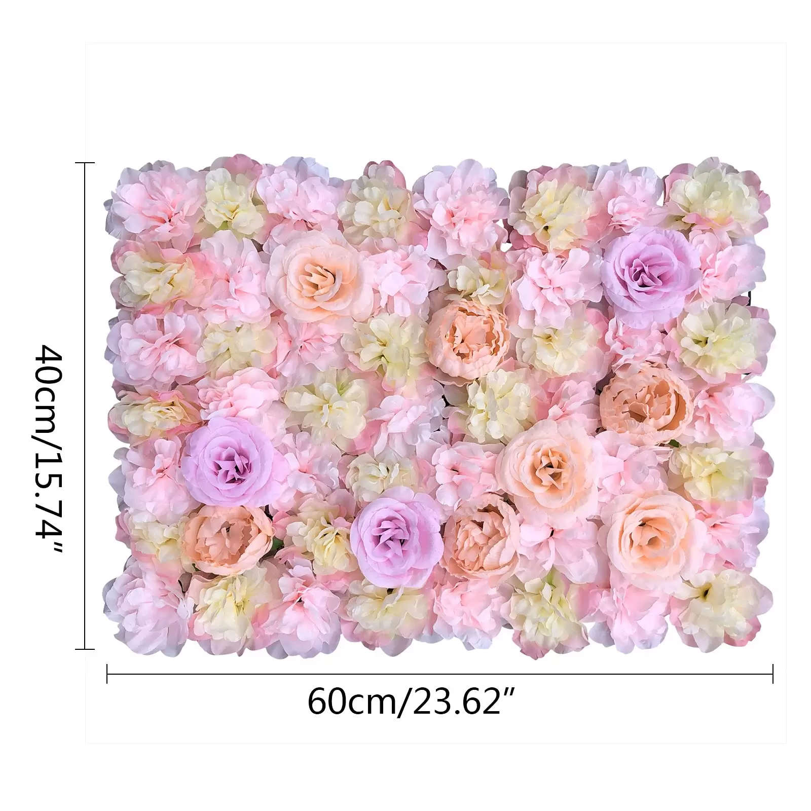 5 pcs Artificial Silk Flower Wall Panel Wedding Photography VenueArt Pictures for Wedding Event Venue Party Background Decoration 40x60cm 5 pcs Artificial Silk Flower Wall Panel Wedding Photography VenueArt Pictures for Wedding Event Venue Party Background Decoration 40x60cm