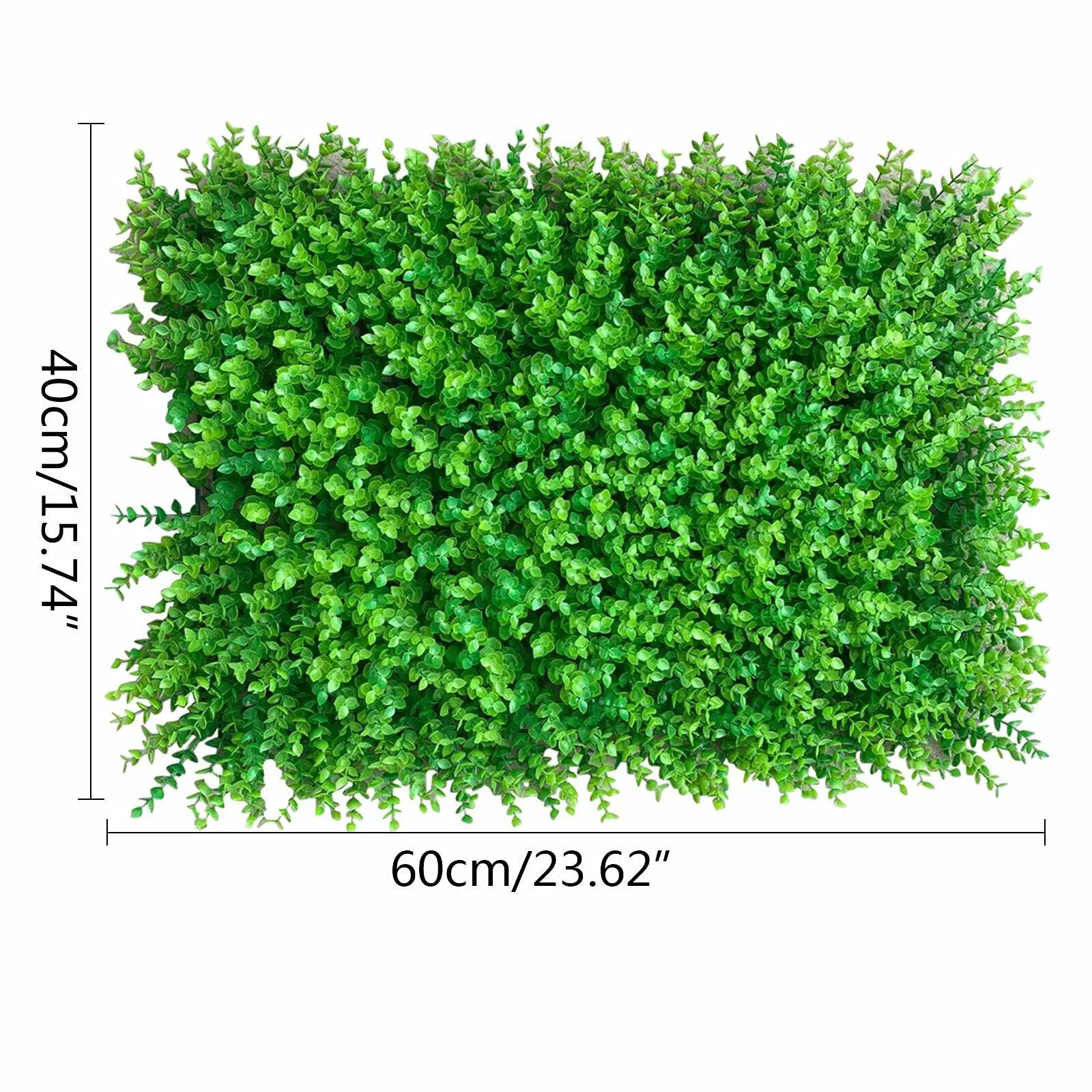 CNCEST-Pack of 12 Artificial Plant Wall Panels, 60 x 40 cm