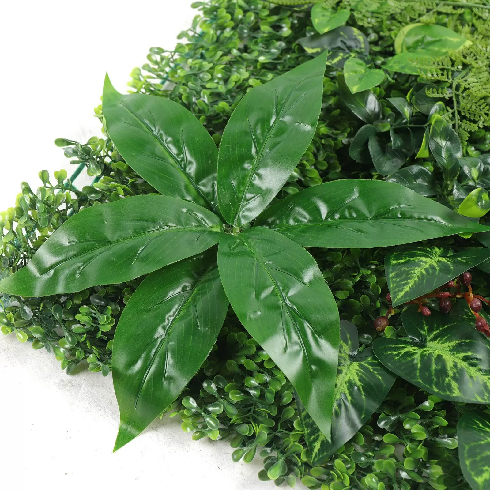 23.62"*15.74"*1.57" 12pcs Artificial Foliage Leaves for Plants Square Artificial Boxwood Grass Backdrop Panels Topiary Plant Wall 23.62"*15.74"*1.57" 12pcs Artificial Foliage Leaves for Plants Square Artificial Boxwood Grass Backdrop Panels Topiary Plant Wall