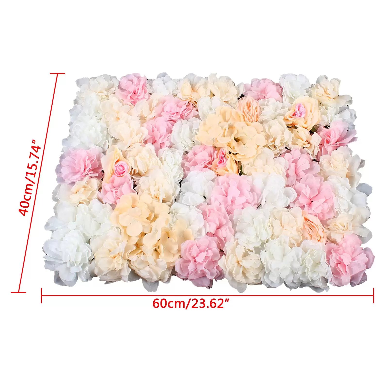 6pcs Artificial Flowers Wedding Wall Decor Wedding Party Decoration
