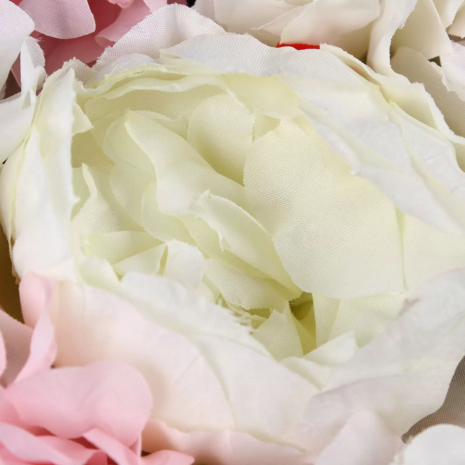 CNCEST Set of 6 Reusable Silk Wall Flowers 40 x 60 cm