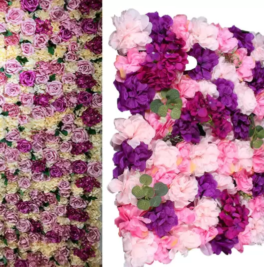 6pcs Artificial Flowers for Wall Fake Flowers 60x40cm - for Wedding Home Garden Party Backdrop Decoration 6pcs Artificial Flowers for Wall Fake Flowers 60x40cm - for Wedding Home Garden Party Backdrop Decoration