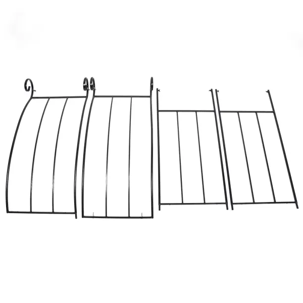165*45*240cm metal garden arch wedding arbor party arch deco rose arch slide