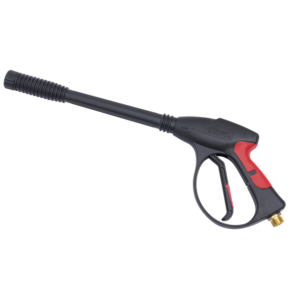 Modern 3000PSI High Pressure Gun Lance with 5 Nozzles for Car Wash Kit For Cleaning Glass Dirt Moss And Grime From Cars Driveways Black