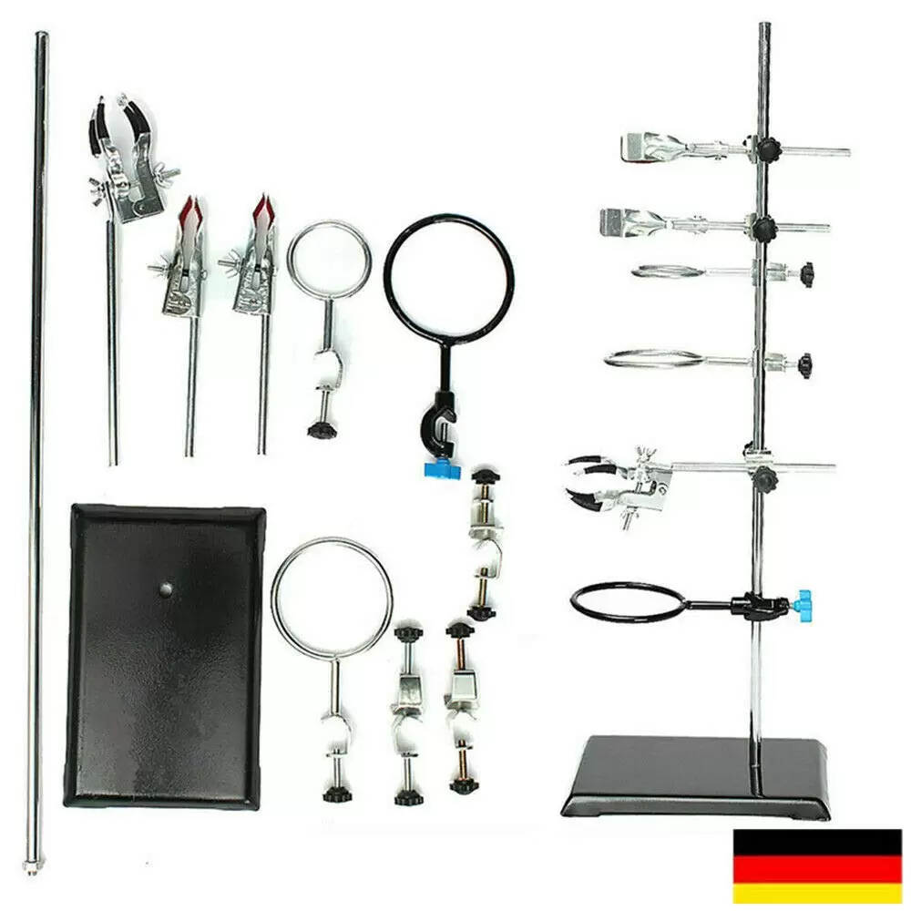 Laboratory stand with metal handle for laboratory 135 x 210 x 600 mm