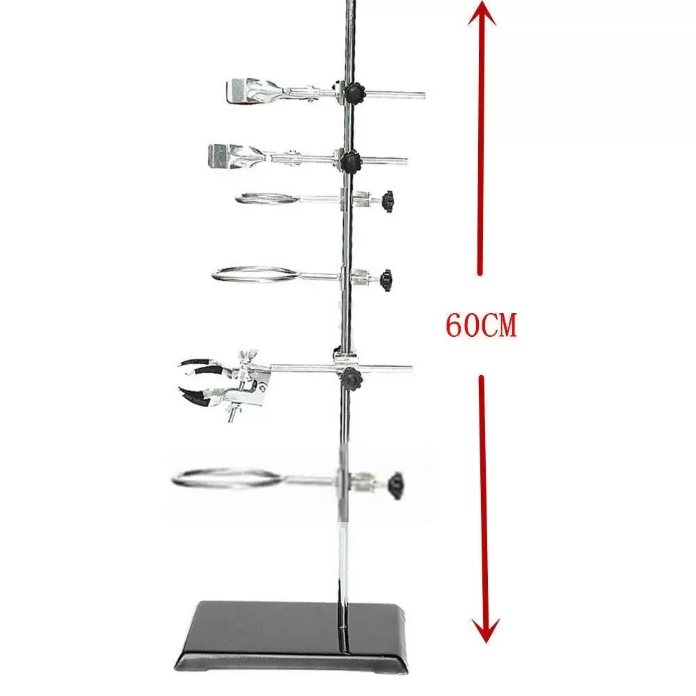 Laboratory stand with metal handle for laboratory 135 x 210 x 600 mm