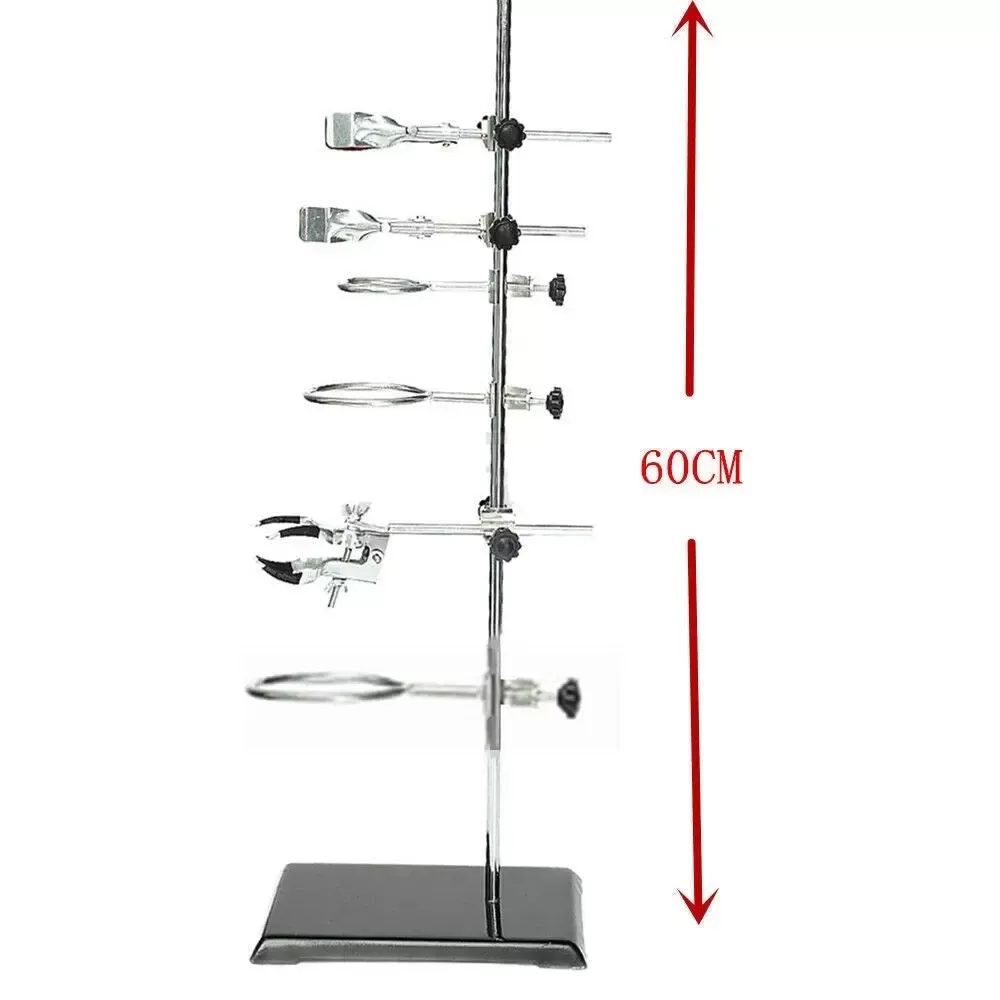 Laboratory stand with metal handle for laboratory 135 x 210 x 600 mm