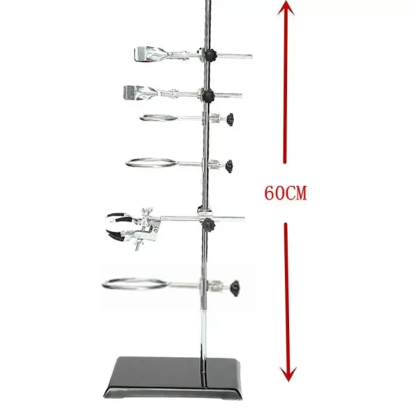 Laboratory stand with metal handle for laboratory 135 x 210 x 600 mm