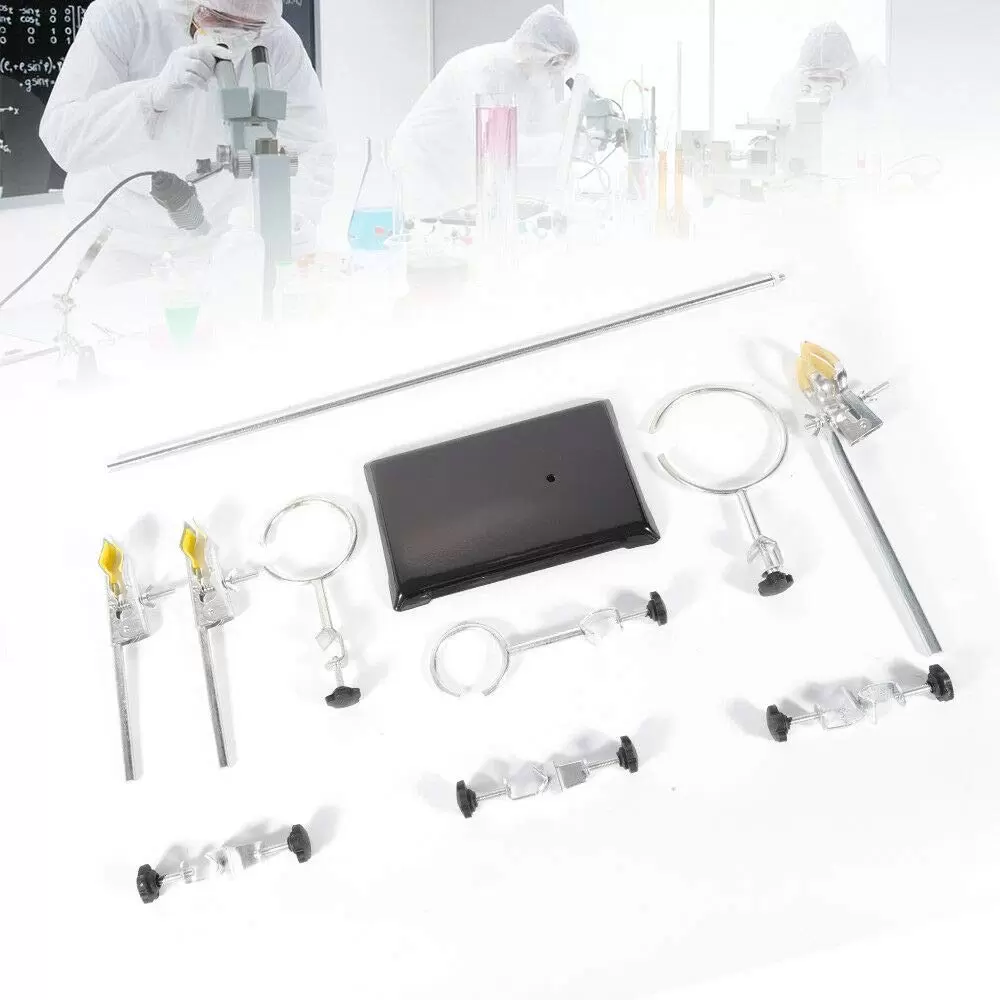 Laboratory stand with metal handle for laboratory 135 x 210 x 600 mm Laboratory stand with metal handle for laboratory 135 x 210 x 600 mm
