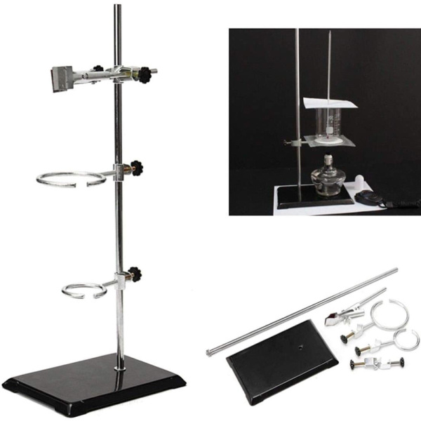 52cm Lab Bracket, Laboratory Retort Stand, Support Clamp Flask Platform, Kit For Chemistry, Physical Experiment