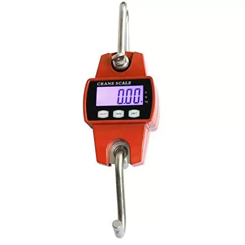 Electronic digital personal scale with LCD display to hang 300 kg