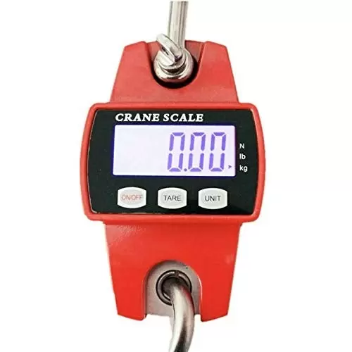 Electronic digital personal scale with LCD display to hang 300 kg Electronic digital personal scale with LCD display to hang 300 kg