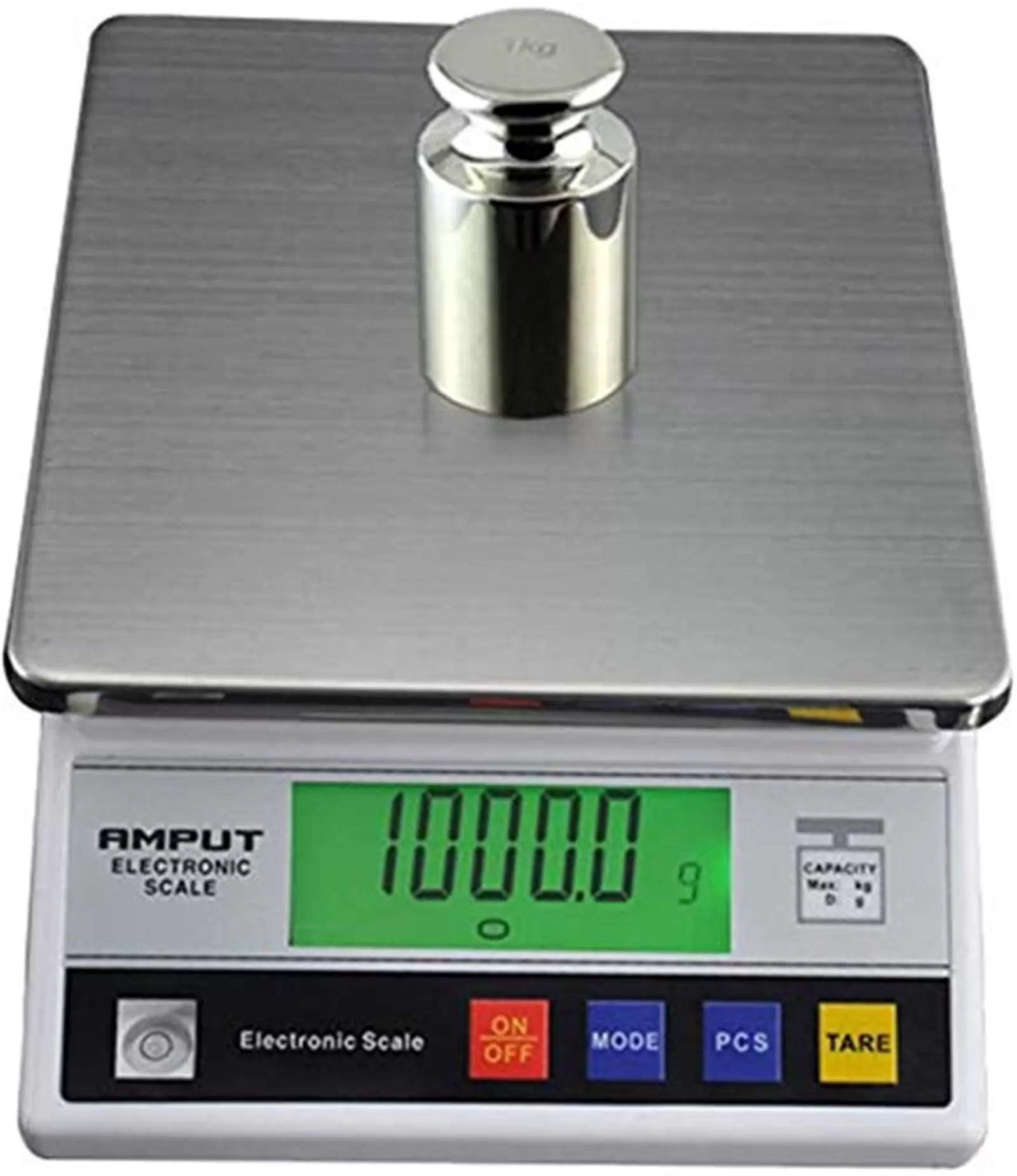 Tabletop Digital Scale with LCD Display Digital Scale Kitchen Scale Stainless Steel Market Scale