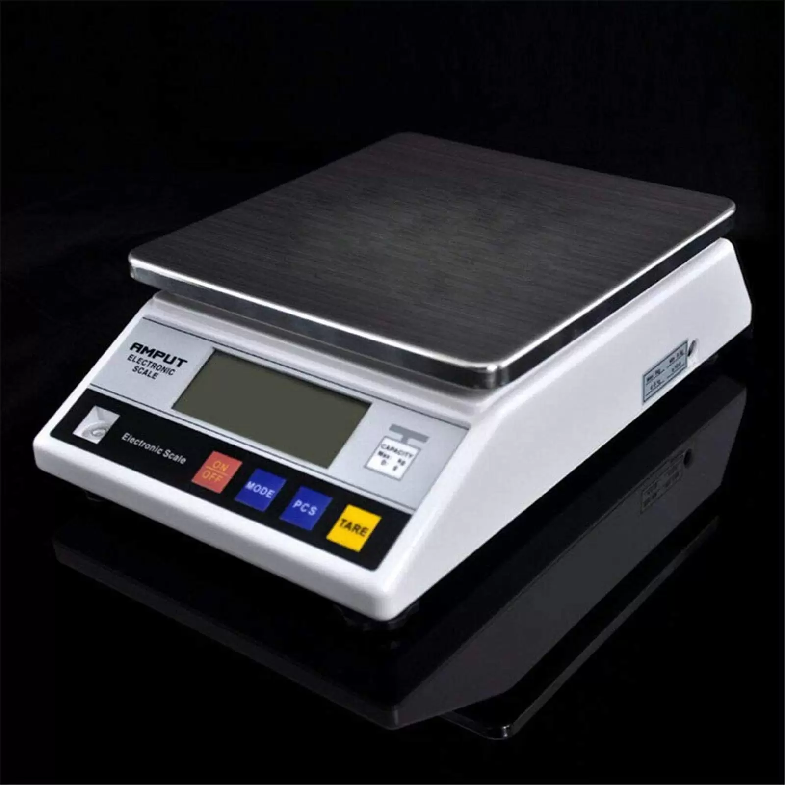 Tabletop Digital Scale with LCD Display Digital Scale Kitchen Scale Stainless Steel Market Scale