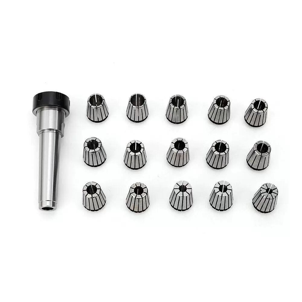 15pcs Collet Collet Set - Clamping Range 2-16mm - MK4 M16 ER25