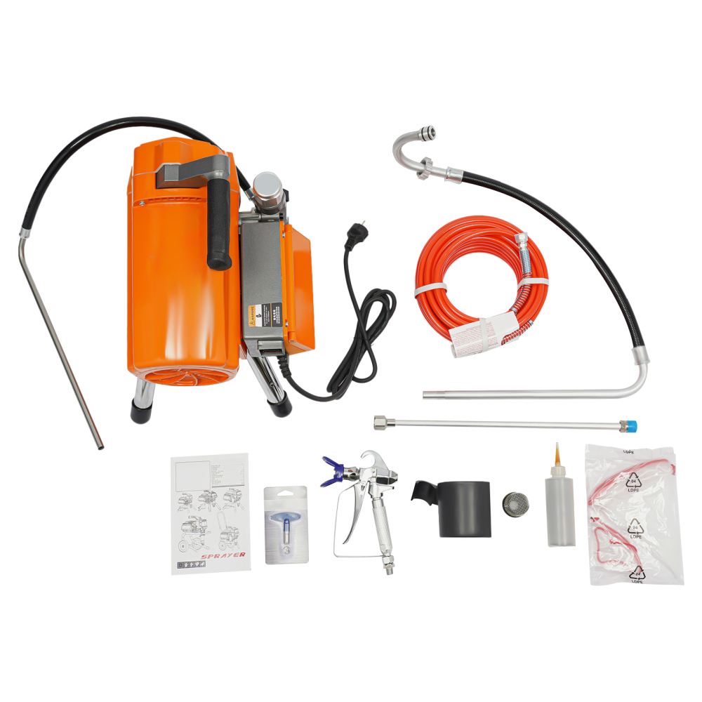 3.5 l/min 1200 W - Electronic pressure regulator - Paint spray gun