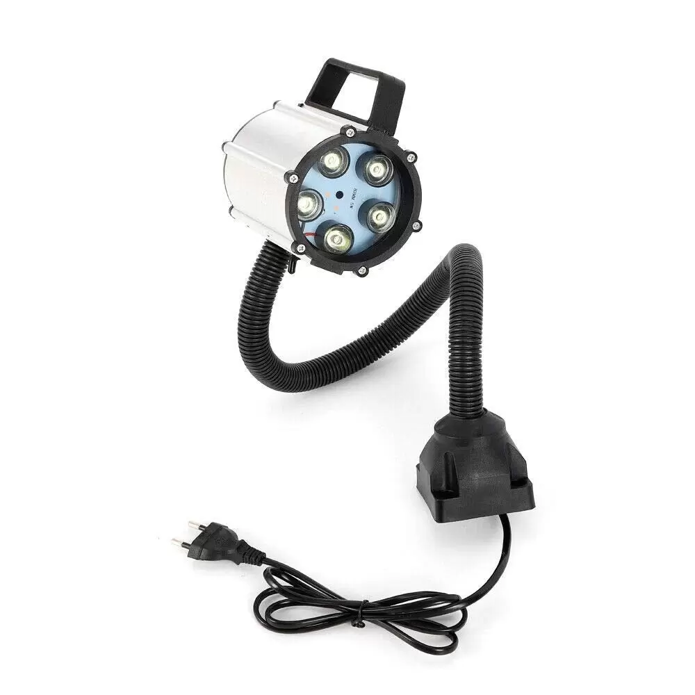 Flexible Gooseneck Lamp, 5W LED Lathe Lamp Work Light Machine Lamp Waterproof Arm Lamp, with Fixed Base Flexible Gooseneck Lamp, 5W LED Lathe Lamp Work Light Machine Lamp Waterproof Arm Lamp, with Fixed Base